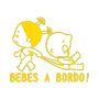 Siblings Beb A Bordo Sticker Decal Baby On Board Store