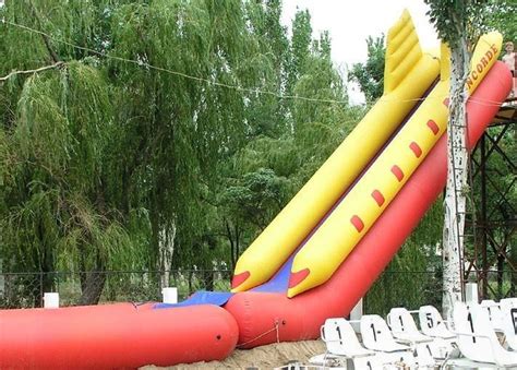 Купить "КОНКОРД" - большая надувная водная горка с бассейном выгодно у ...