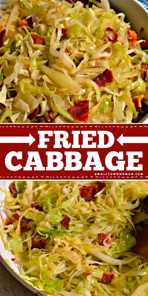 Fried Cabbage Recipe In 2024 Cabbage And Bacon Fried Cabbage Easy