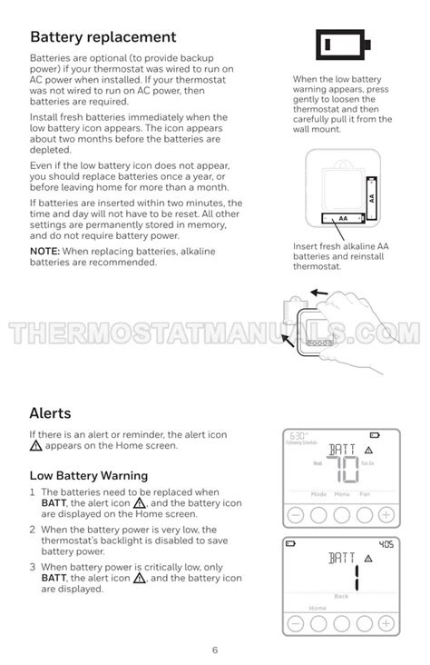 Honeywell Th4210u2002 User Guide