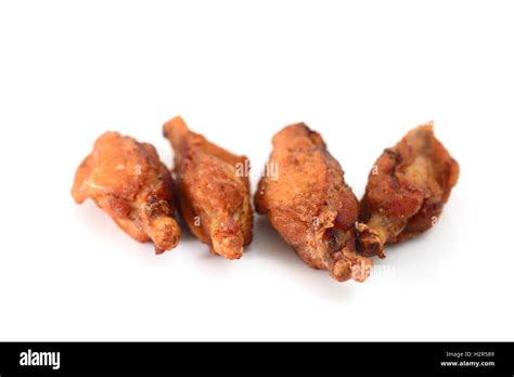 Fried Chicken Wings Stock Photo Alamy