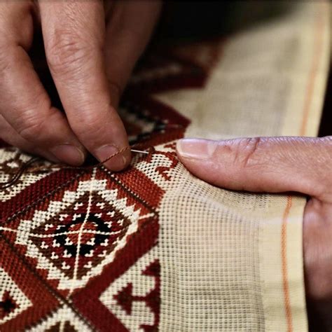 Once A Traditional Craft Practiced By Village Women Palestinian