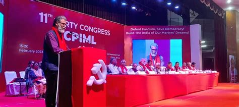 Free Photo CPI ML S 11th General Convention Begins In Patna