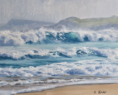 How To Paint A Dramatic Seascape In Easy Steps Ocean Waves Painting