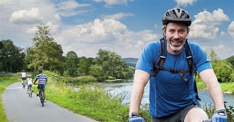 Radweg Sieg Fluss Radweg von der Mündung bis nach Windeck BERGFEX