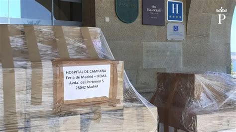 Vídeo Paradores dona 300 000 productos para higiene al hospital de Ifema