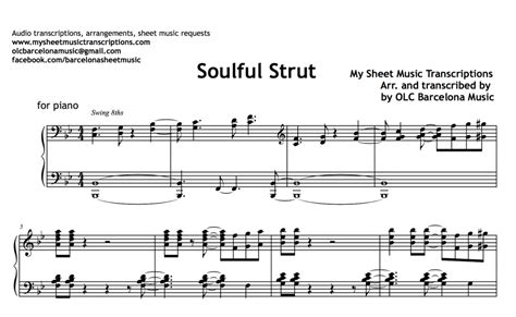 Soulful Strut (Young-Holt Unlimited) Sheet Music and Midi File