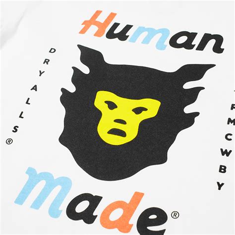 Human Made Front Logo Tee White | END.