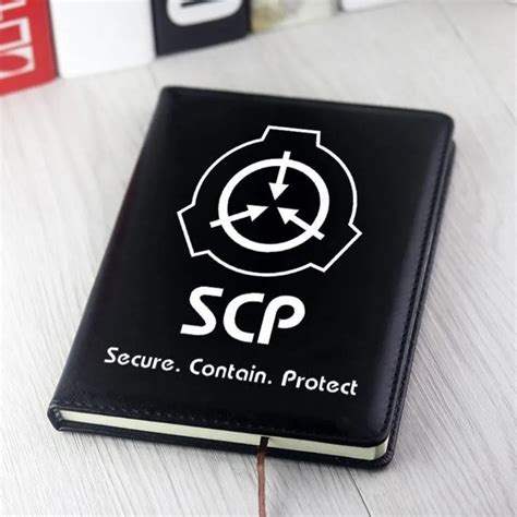 Scp Journal Scp Leather Diary Scp Notebook Scp Diary Etsy