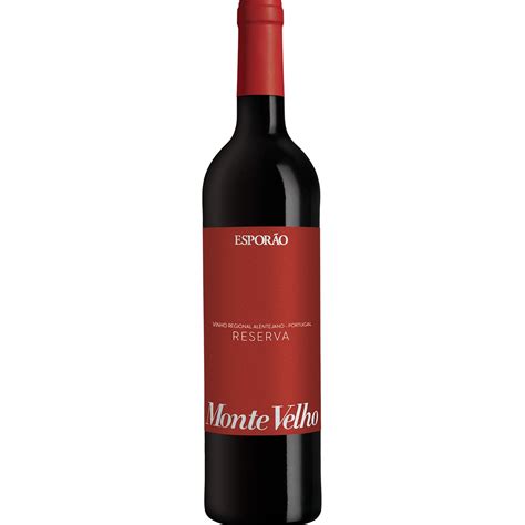 Vinho Tinto Regional Do Alentejo Reserva Garrafa 75 Cl Monte Velho