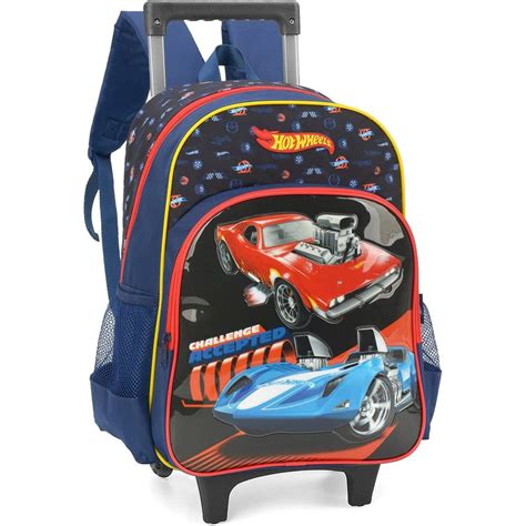 Mochila Rodinhas Hot Wheels IC38255 Luxcel