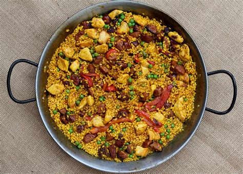 Chicken And Chorizo Paella Recipe Easy Paella Recipe Chicken And Chorizo