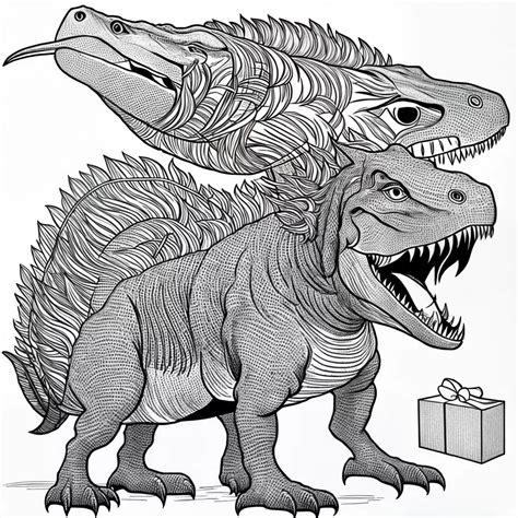 Desenho Do Dinossauro Rei - 16 Desenhos para Imprimir e Colorir do Dinossauro Rei