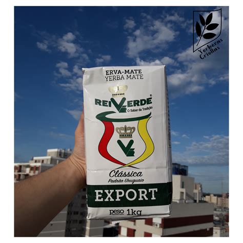 Erva Mate Chimarr O Rei Verde Export Cl Ssica Uruguaia Kg Mate In Box