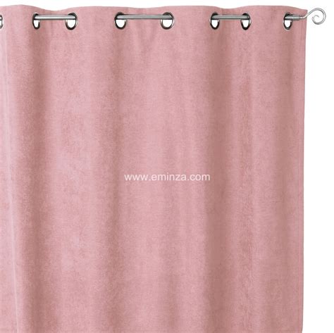 Rideau Occultant Isolant 140 X H260 Cm Alaska Rose Rideau Voilage