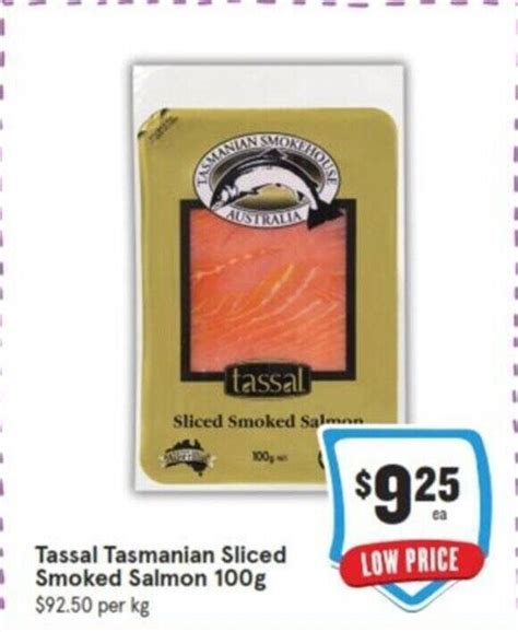 Tassal Tassie Smoked ⚫ Salmon 150g Offer At Iga