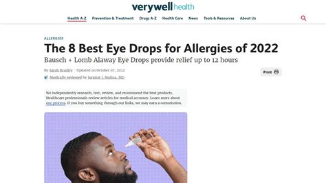 Best Eye Drops For Allergies Beauty Tips