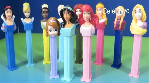 Disney Princess Pez Candy And Dispenser Collection With Disney Sofia