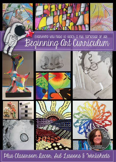 Introduction To Art Curriculum For Middle School Art Or High School Art