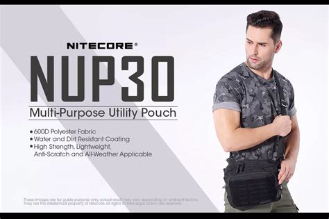 Nitecore NUP30 Low Profile Utility Pouch | Nitecore.co.uk