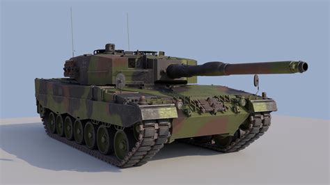 3d Tank Leopard 2 A4 Model Turbosquid 1606119