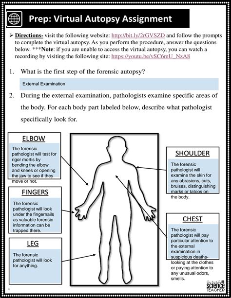 SOLUTION: 2 03 virtual autopsy assignment - Studypool