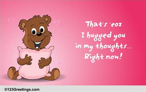 A Special Hug Free Hugs Ecards Greeting Cards 123 Greetings