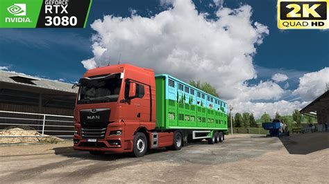 Euro Truck Simulator Man Tgx Jbx Graphics Gameplay Rtx