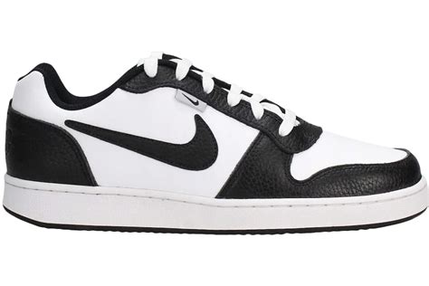 Nike Ebernon Low Prm White Black Wolf Grey Mens Aq1774 102 Us