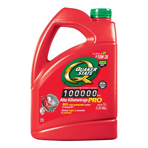 Aceite Quaker State Multigrado Alto Kilometraje W Litros Soriana