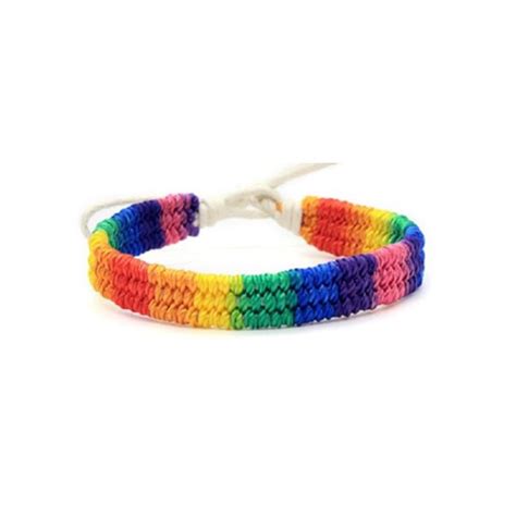 Gay Pride Rainbow Friendship Bracelet The Pride Shop