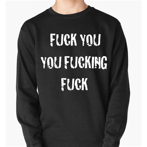 Свитшот Fuck You You Fucking Fuck — купить в интернет-магазине Dream Shirts