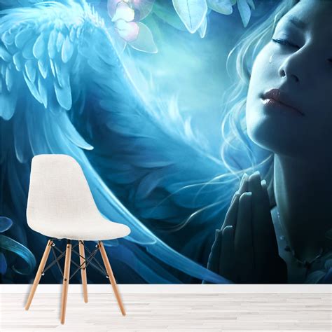 Angel Wall Mural By Elena Dudina