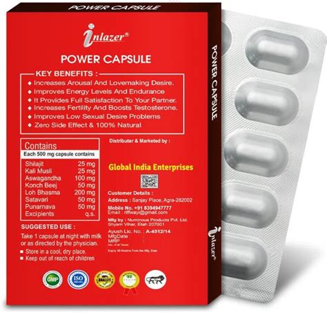 Inlazer Power Sex Formulation Controls Early Delay And Improves