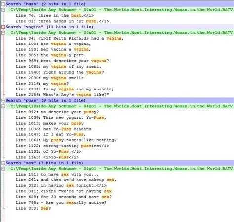 If you thought South Park was overdoing it, here's a transcript of just ...