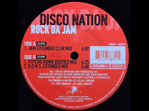 Disco Nation Rock Da Jam D O N S Extended Mix 4K HD Lossless Audio