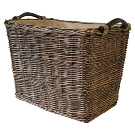 Woven Log Baskets Rattan Wicker Kubu Wovenhill Log Baskets