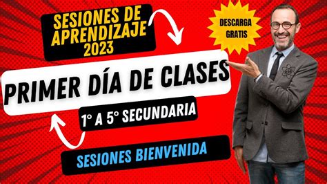 Sesion De Bienvenida Primer D A De Clases A Secundaria