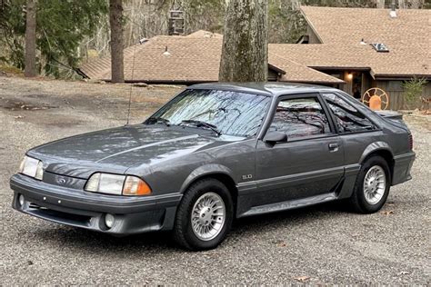 1989 Ford Mustang Gt 50 Hatchback 5 Speed For Sale On Bat Auctions