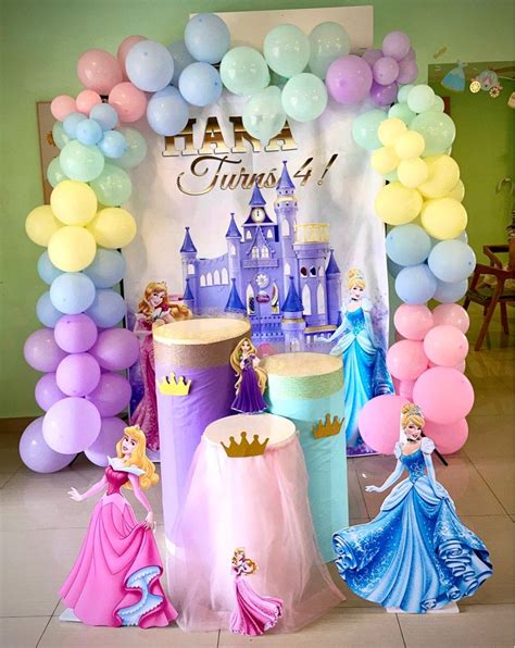 Princess theme Birthday setup, Hobbies & Toys, Stationery & Craft ...