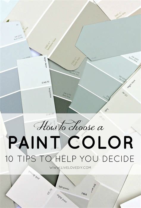 How To Choose Paint Colors For Your Home Paint Colors