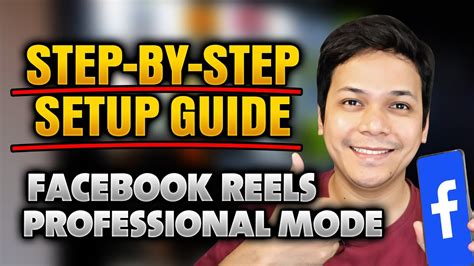 PAANO MAG SETUP NG PROFESSIONAL MODE FOR FACEBOOK REELS STEP BY STEP