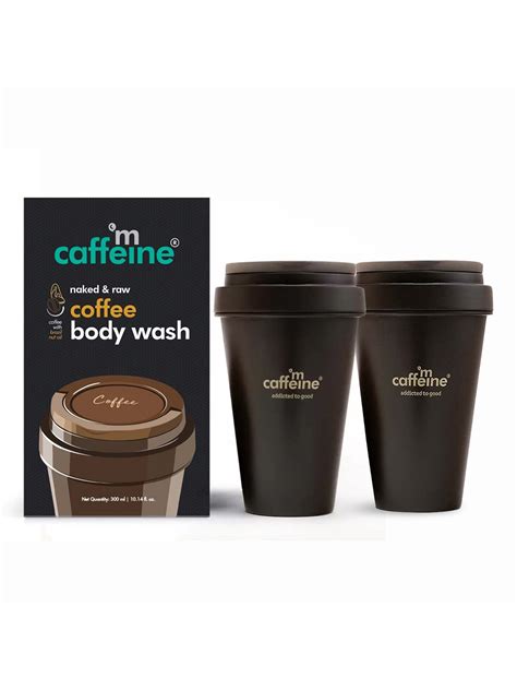 Buy MCaffeine Set Of Naked Raw Coffee Body Wash With Vitamin E Ml Each Body Wash And