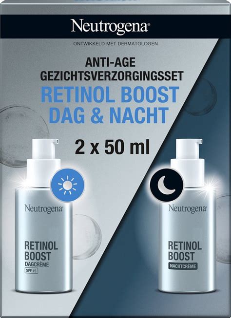 Neutrogena Retinol Boost 2 delige set dag en nachtcrème anti aging