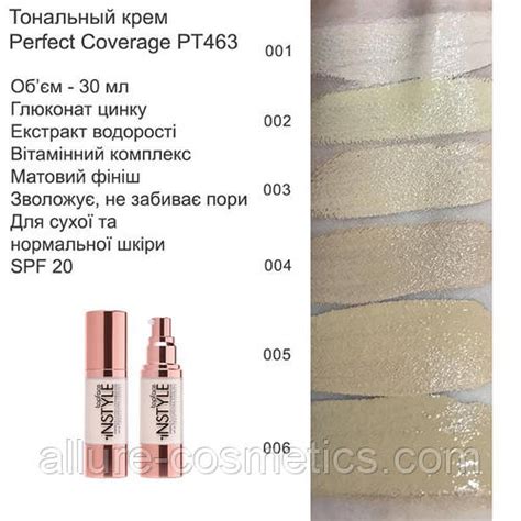 Topface Instyle Perfect Coverage Pt