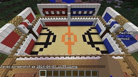 Basketball Minigame Minecraft Map