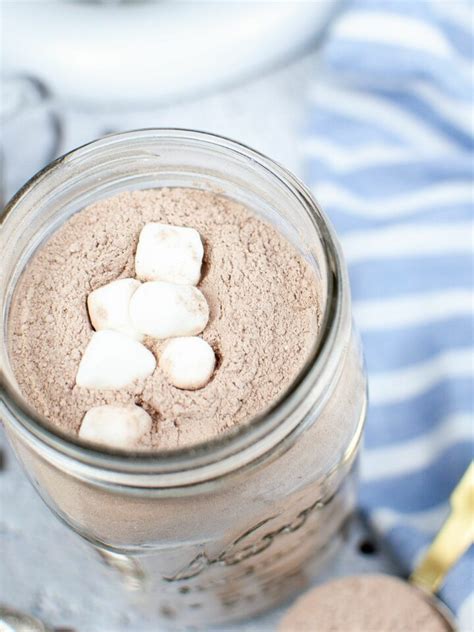 Mason Jar Hot Cocoa Gift Walking On Sunshine Recipes