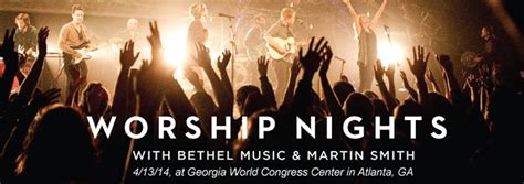 Jesusfreakhideout.com Concert Reviews and Photos: Bethel Music Worship Nights with Martin Smith