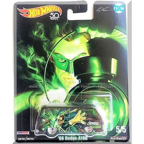 Hot Wheels Dodge A Alex Ross DC Heroes Series Green Lantern On