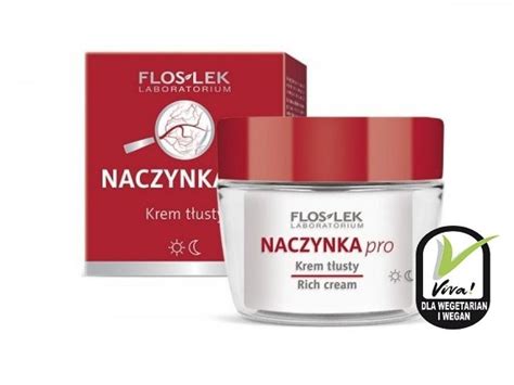 FLOS LEK NACZYNKA PRO Krem tłusty 50 ml Cera wrażliwa i naczynkowa